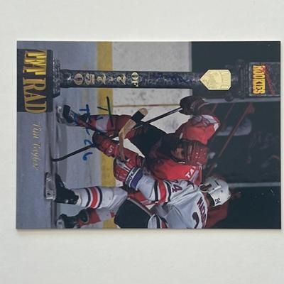 Adirondack Red Wings Tim Taylor 1994 Signature Rookies signed trading card