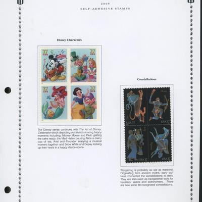 2005 United States Self-Adhesive Booklet Stamp Set