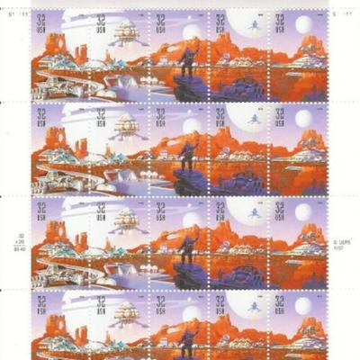 Space Discovery Stamps