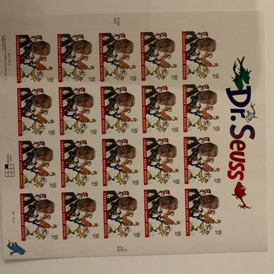 Dr Seuss Stamp Set