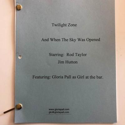 The Twilight Zone - And When the Sky Was Opened - Original Script