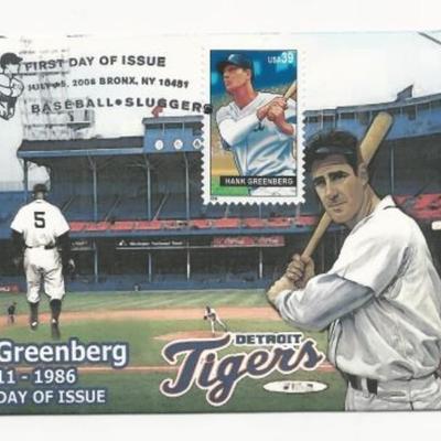 Hank Greenberg FDC