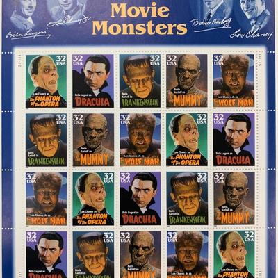 Classic Monsters Stamp Set