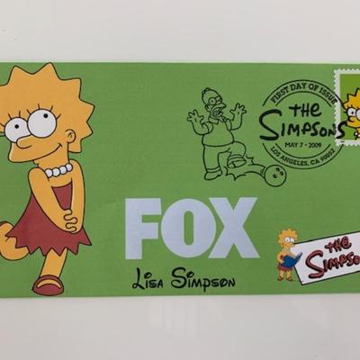 The Simpsons First Day Cover