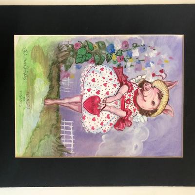 Fennetta the Pegasus All Heart Designs Original Art