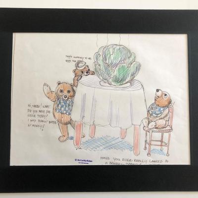 McCarthy-Eaton Original Teddy & Me Art