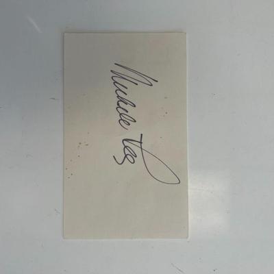 Knot's Landing star Michele Lee original signature