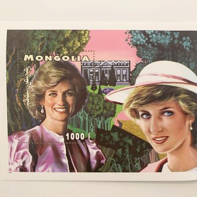Princess Diana commemorative stamp