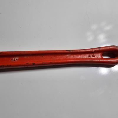 Ridgid 24" Heavy-Duty Pipe Wrench – Ridge Tool Co. Elyria OH USA