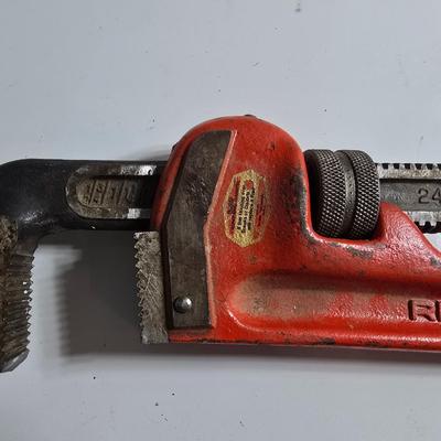 Ridgid 24" Heavy-Duty Pipe Wrench – Ridge Tool Co. Elyria OH USA