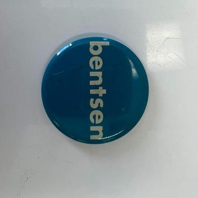 Bentson Presidential campaign pin