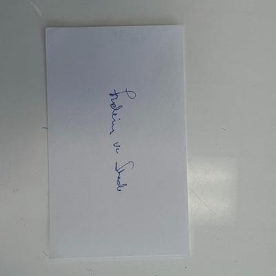 Opera singer original signature
