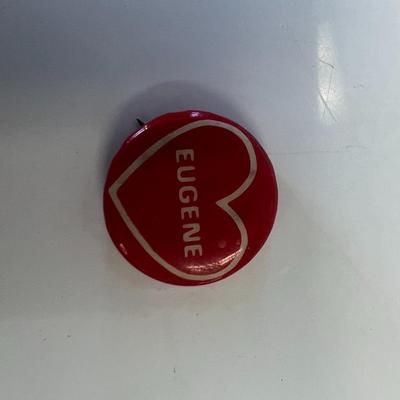 Eugene Presidential campaign pin