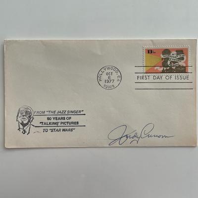 Judy Canova signed cover