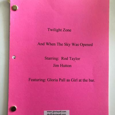 The Twilight Zone - And When the Sky Was Opened - Original Script