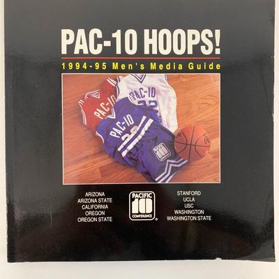 Pac-10 Hoops 1994-5 Men's Media Guide