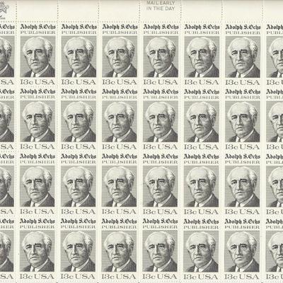 Adolph S. Ochs Stamps