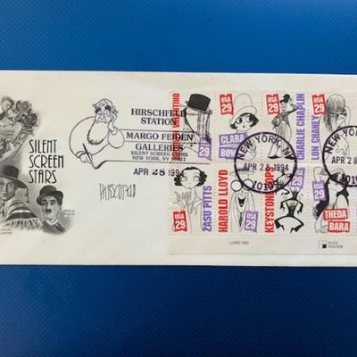 Silent Screen Stars First Day Cover