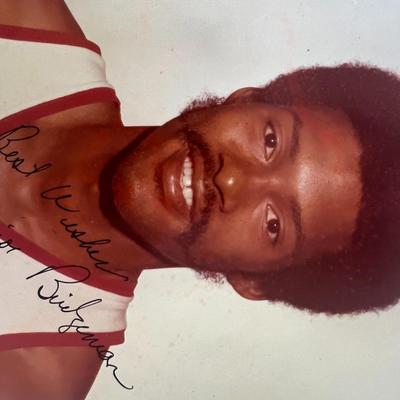 NBA Ulysses Lee "Junior" Bridgeman signed photo
