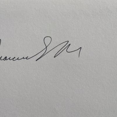 original signature