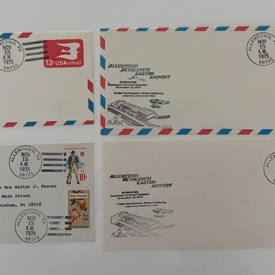 1975 Allentown Bethlehem Eastern Airport Dedication cover