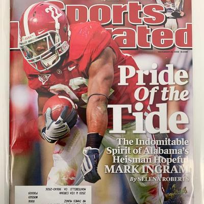 Sports Illustrated November 30th 2009  Mark Ingram Cover