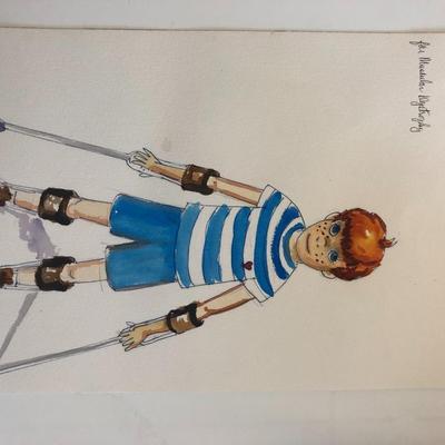 All Heart Designs Special Children Art - Mikey - For Muscular Dystrophy