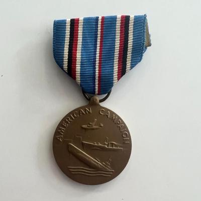 WWII  American Campaign Medal