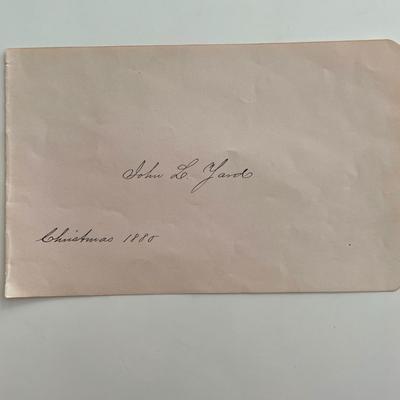 1880 original signature