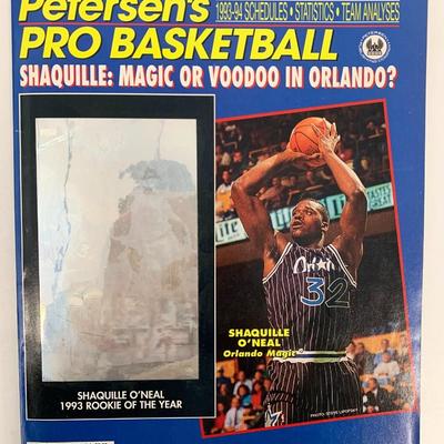 1993 Petersen's Pro Basketball Magazine - Shaquille O'Neal Cover