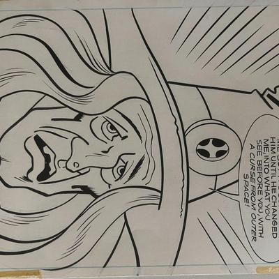 Fantastic Four original artwork