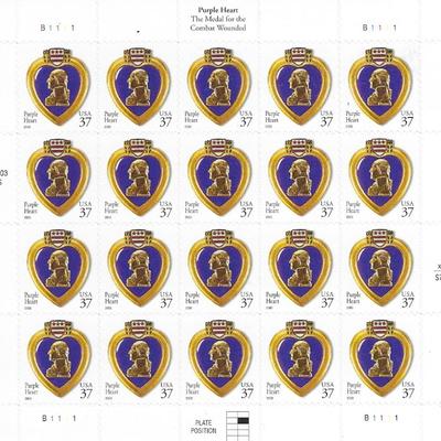 Purple Heart Stamps