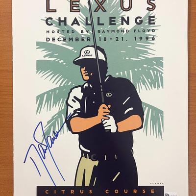 Dan Jansen signed Lexus Challenge program