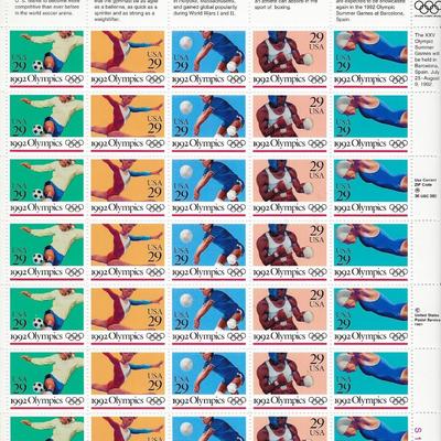 1992 Olympics Stamps