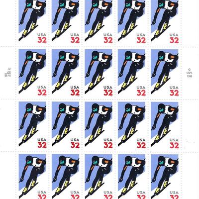 Alpine Skiing Stamps