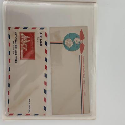 1938 National Air Mail Week envelope collection