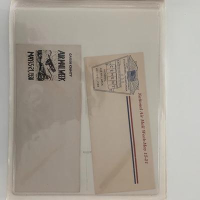 1938 National Air Mail Week envelope collection