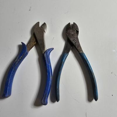 Lot of 6 Pliers and Cutters – Mixed Styles and Sizes