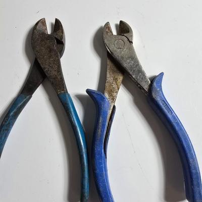 Lot of 6 Pliers and Cutters – Mixed Styles and Sizes