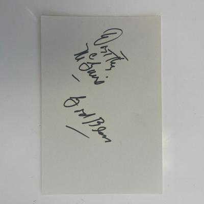 Swiss Family Robinson actress Dorothy McGuire original signature