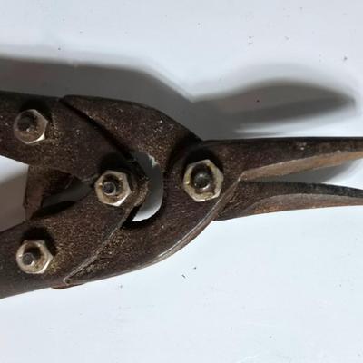 Lot of 6 Mixed Hand Tools – Snips Pliers Cutters