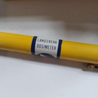 Cold War Era Civil Defense Radiation Detection Kit – CDV-715 CDV-750 Pen Charger and Dosimeter
