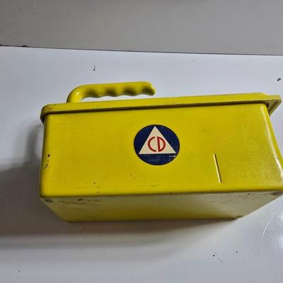 Cold War Era Civil Defense Radiation Detection Kit – CDV-715 CDV-750 Pen Charger and Dosimeter