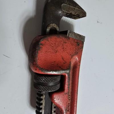 Lot of 2 Pliers – Channel Lock and 10" Pipe Wrench USA Made