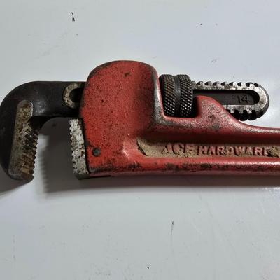 Lot of 2 Pliers – Channel Lock and 10" Pipe Wrench USA Made