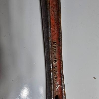 2 Vintage 14" Pipe Wrenches – Heavy Duty Steel
