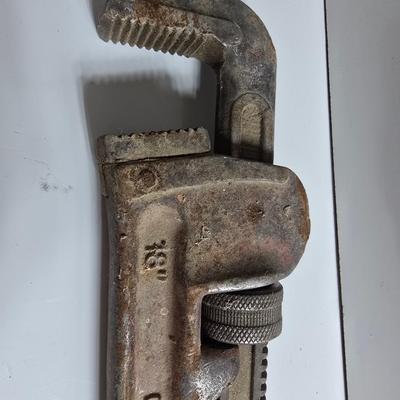 2 Vintage 14" Pipe Wrenches – Heavy Duty Steel