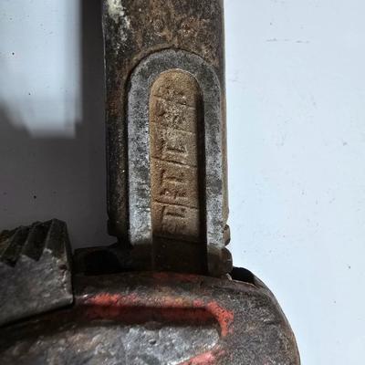 2 Vintage 14" Pipe Wrenches – Heavy Duty Steel