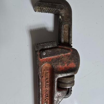 2 Vintage 14" Pipe Wrenches – Heavy Duty Steel