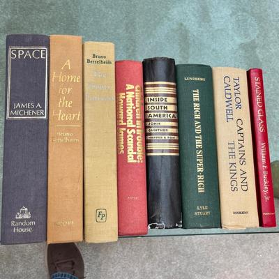 Lot 289 Hard back books
